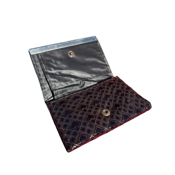 Dark Heart Retro Small NEW Card Wallet ID Card Holder Never Used Deadstock - Picture 11 of 16